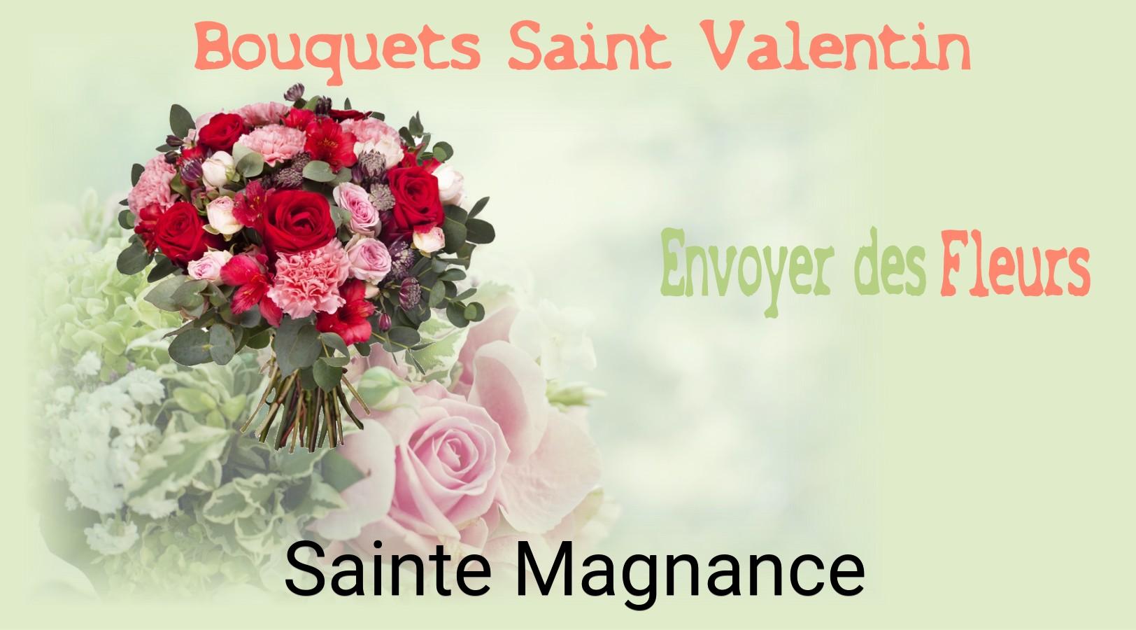 Roses de Saint-Valentin livrées à Sainte-Magnance